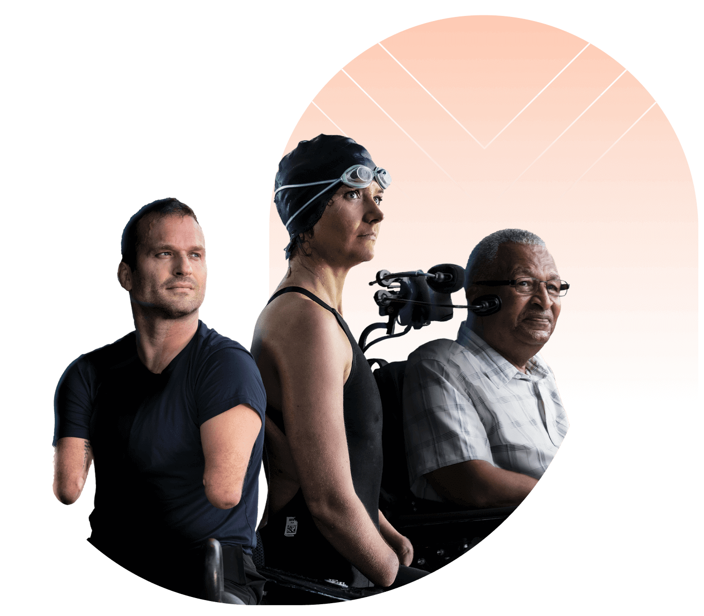 Kyle, Aimee and Jim, accessiBe's unstoppable users with disabilities